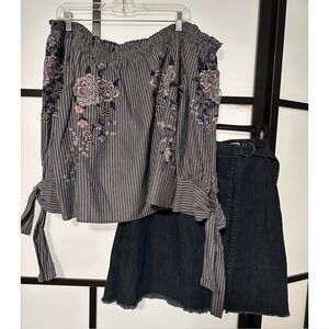 Floral Denim 🌸 👖